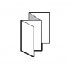 Zig-Zag Fold 4 panels - 8 Pages